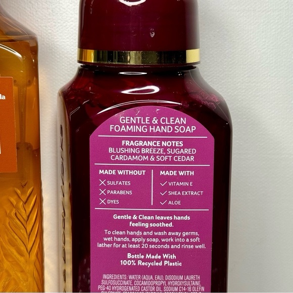 Bath & Body Works Fall Hand Soap Pumpkin Cupcake & Together Weather NWT - Picture 5 of 5